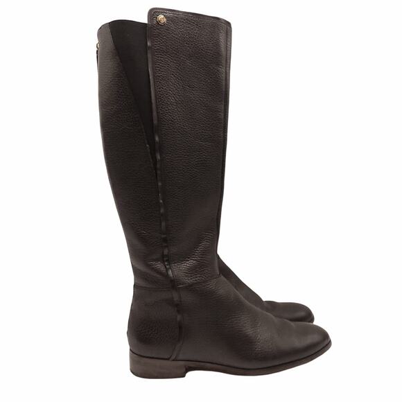 Louise et Cie Riding Boots Tall Knee High Lo-Zaya Pebble Leather Size 6.5 - Picture 1 of 10